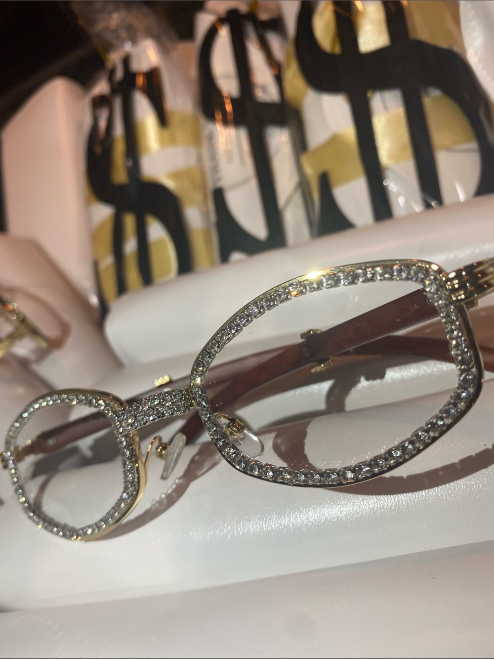 Reseller Pack of 20 Millionaire Celebrity Lab Stones UV coat clear sunglasses
